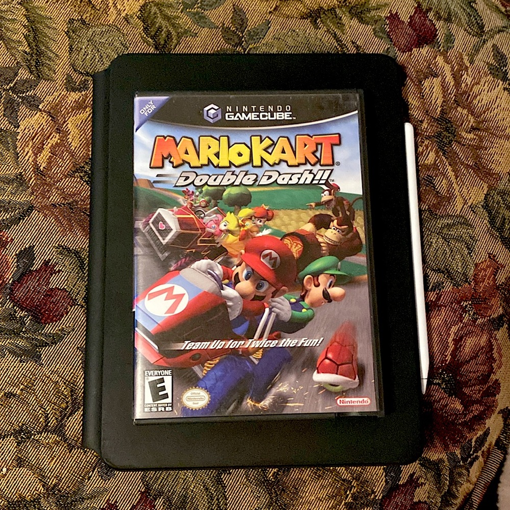 MarioKart Double Dash Game and Case.